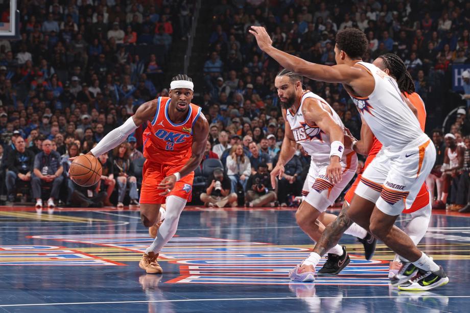 [图]亚历山大28+8 雷霆49分狂胜太阳晋级NBA杯半决赛